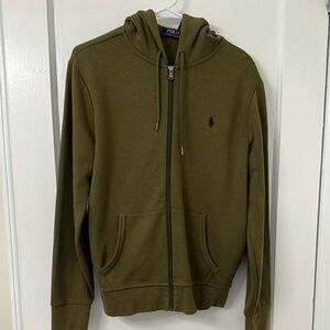 Polo by Ralph Lauren Green Zip Up Sweater